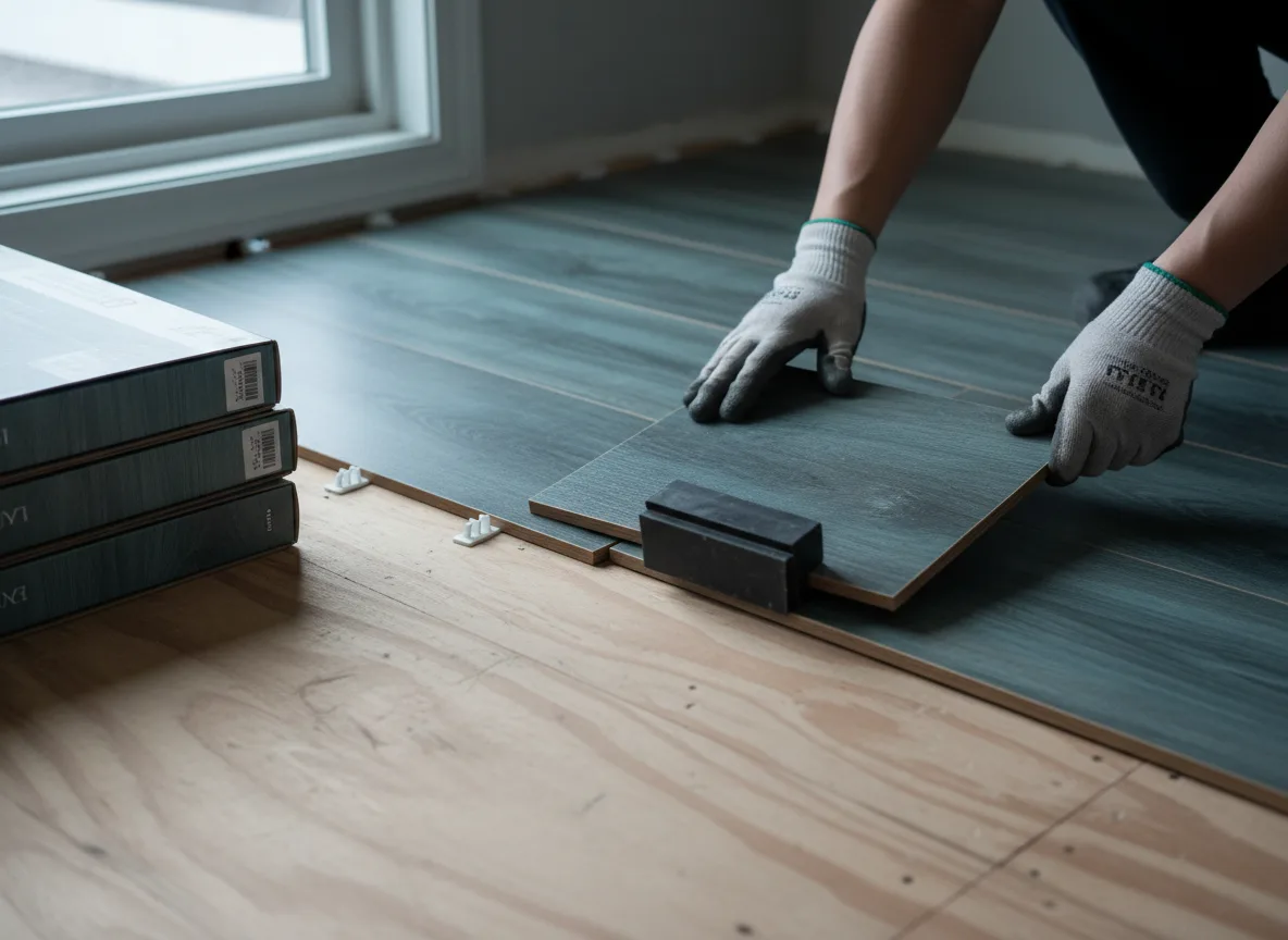 Luxury Vinyl Plank Installation company in Ebervale, PA